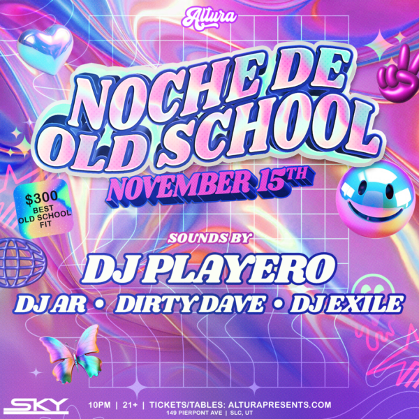 11.15 Noche De Old School at Sky SLC Event Photo