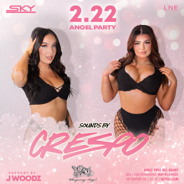 2.22 Angel Party ft. Crespo at Sky SLC Event Photo