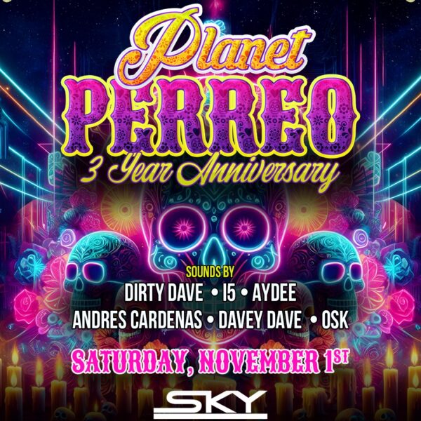 11.01 Planet Perreo: 3 Year Anniversary at Sky SLC Event Photo