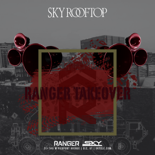 Ranger Takeover on Sky Rooftop at Sky SLC Event Photo