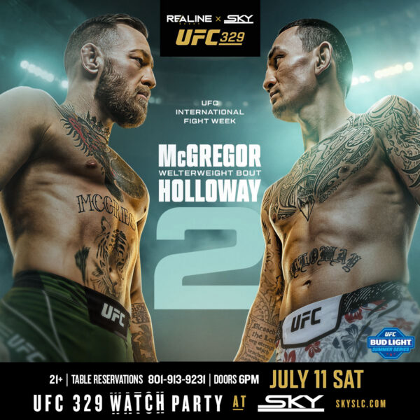 7.11 FIGHT NIGHT: McGregor vs. Holloway Watch Party at Sky SLC Event Photo
